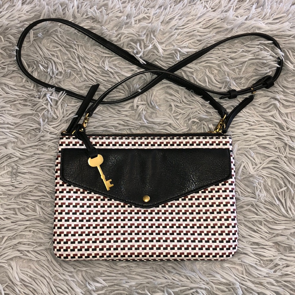 Fossil Crossbody Fiona printed bag 10x7